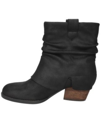 Women's Twyla Slouch Block Heel Ankle Boots