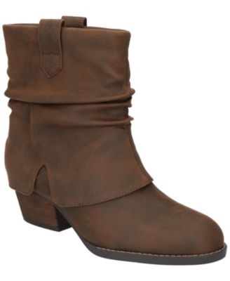 Women's Twyla Slouch Block Heel Ankle Boots