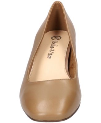 Jillian Women's Block Heel Square Toe Pumps