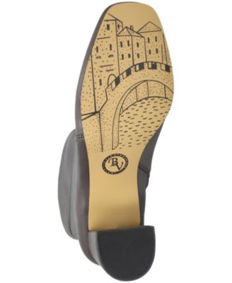 Women's Harp Square Toe Boots