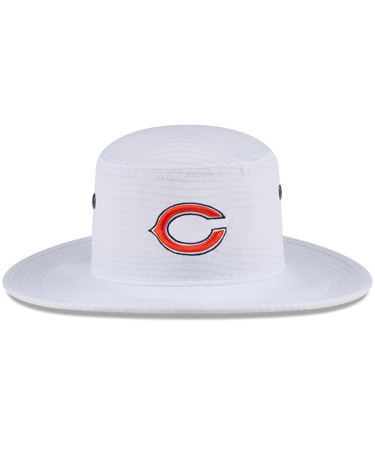 NEW ERA MEN'S WHITE CHICAGO BEARS 2024 NFL TRAINING CAMP PANAMA BUCKET HAT 