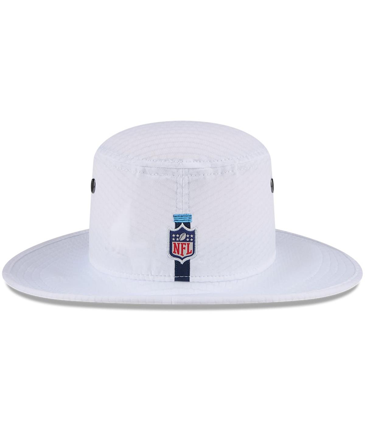 NEW ERA MEN'S WHITE TENNESSEE TITANS 2024 NFL TRAINING CAMP PANAMA BUCKET HAT 
