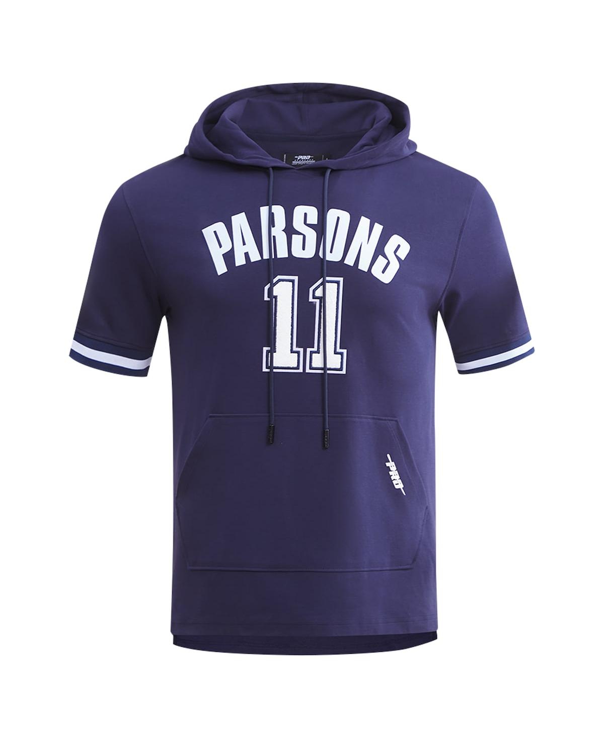 Pro Standard Men's Micah Parsons Navy Dallas Cowboys Player Name Number Hoodie T-shirt In Navy