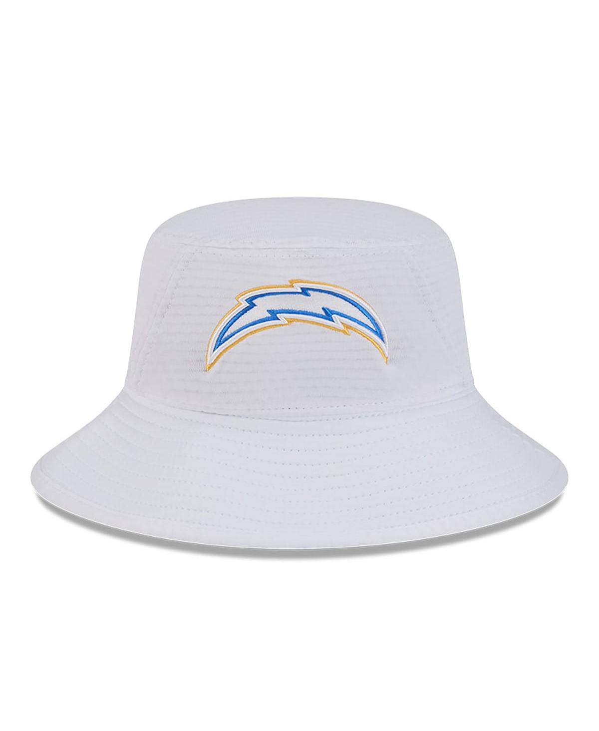 New Era Men'sLos Angeles Chargers 2024 Nfl Training Camp Stretch Bucket Hat - White