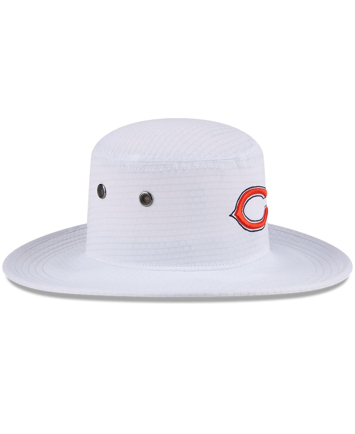 NEW ERA MEN'S WHITE CHICAGO BEARS 2024 NFL TRAINING CAMP PANAMA BUCKET HAT 