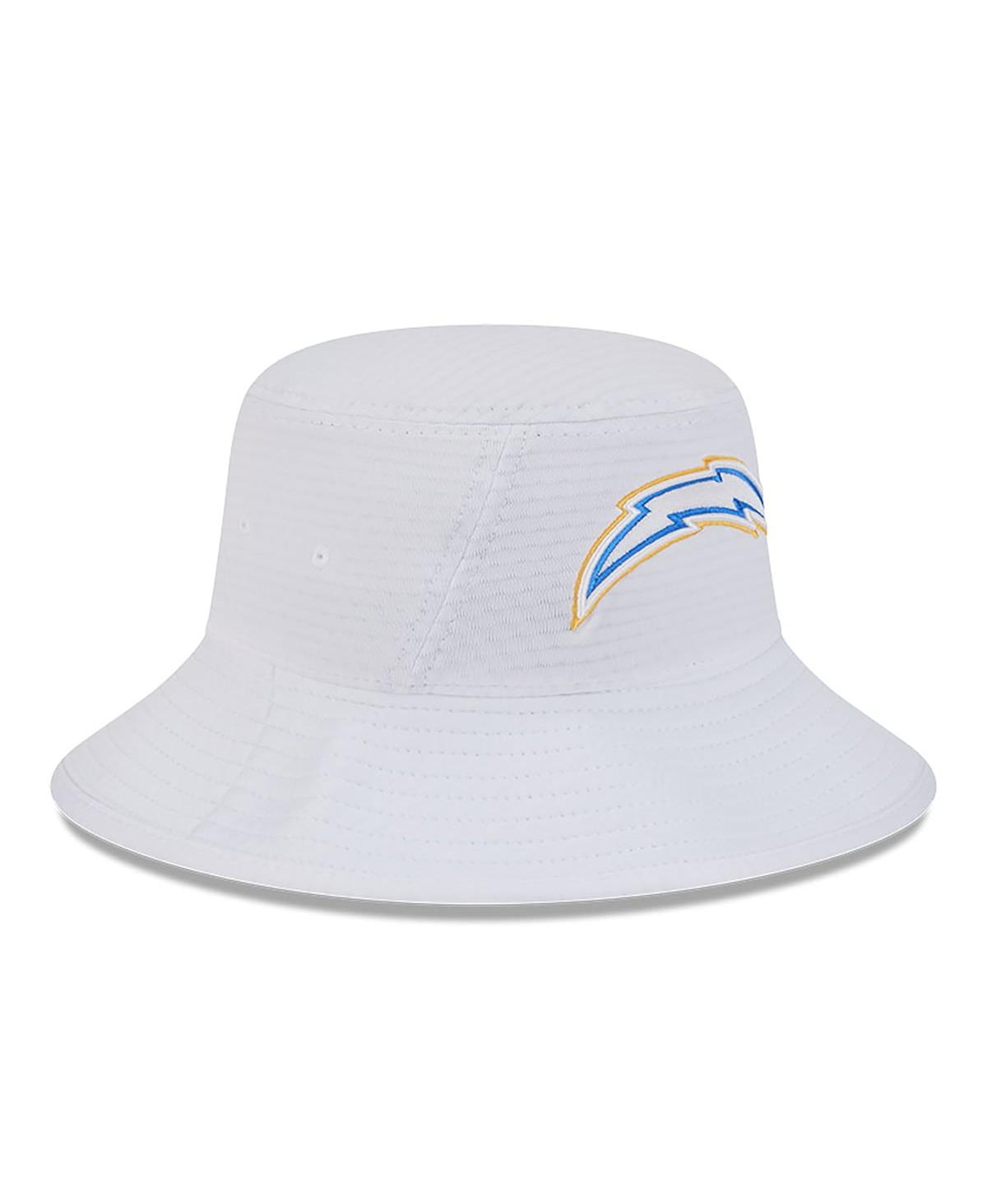 New Era Men'sLos Angeles Chargers 2024 Nfl Training Camp Stretch Bucket Hat - White