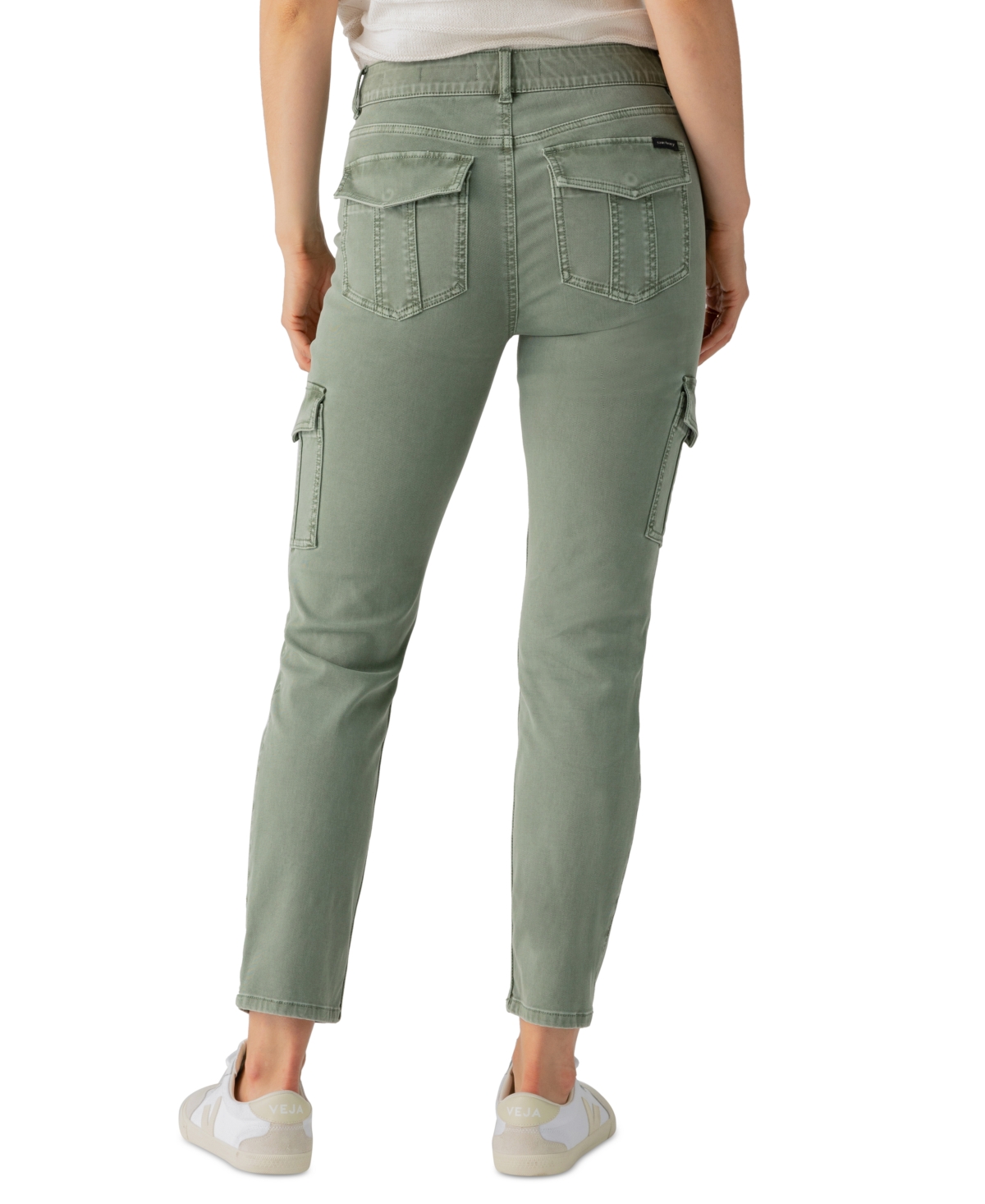 Sanctuary Women's Sculpted Hayden Straight-Leg Cargo Pants