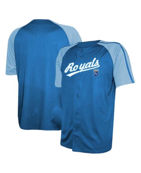 Мужской топ Stitches Royal Kansas City Royals Team Raglan Jersey