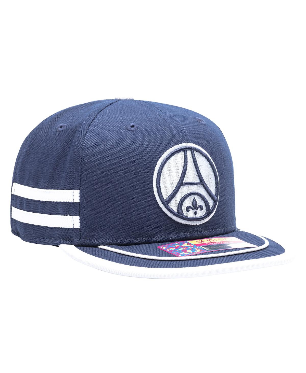 Shop Fan Ink Men's And Women's Navy Paris Saint-germain Offshore Snapback Hat