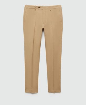 Men's Linen Slim Fit Dress Pants