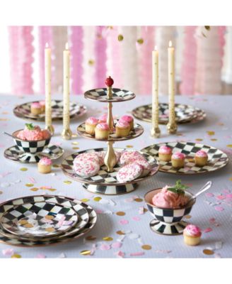 Courtly Check Dinner Plate