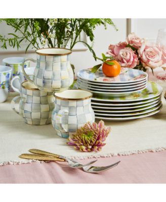 MacKenzie-Childs Sterling Check Collection 