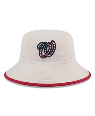 Men's Khaki Washington Nationals 2024 Fourth of July Bucket Hat