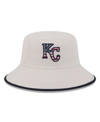Men's Khaki Kansas City Royals 2024 Fourth of July Bucket Hat