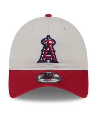 Men's Red Los Angeles Angels 2024 Fourth of July 9TWENTY Adjustable Hat