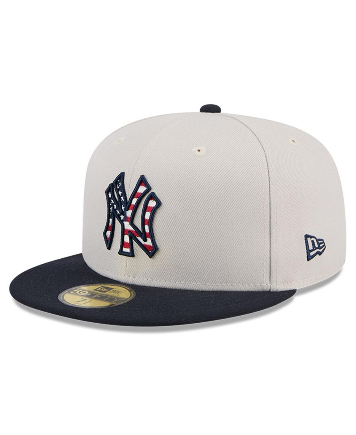 New Era Men's Black New York Yankees 2024 Fourth of July 59FIFTY Fitted Hat