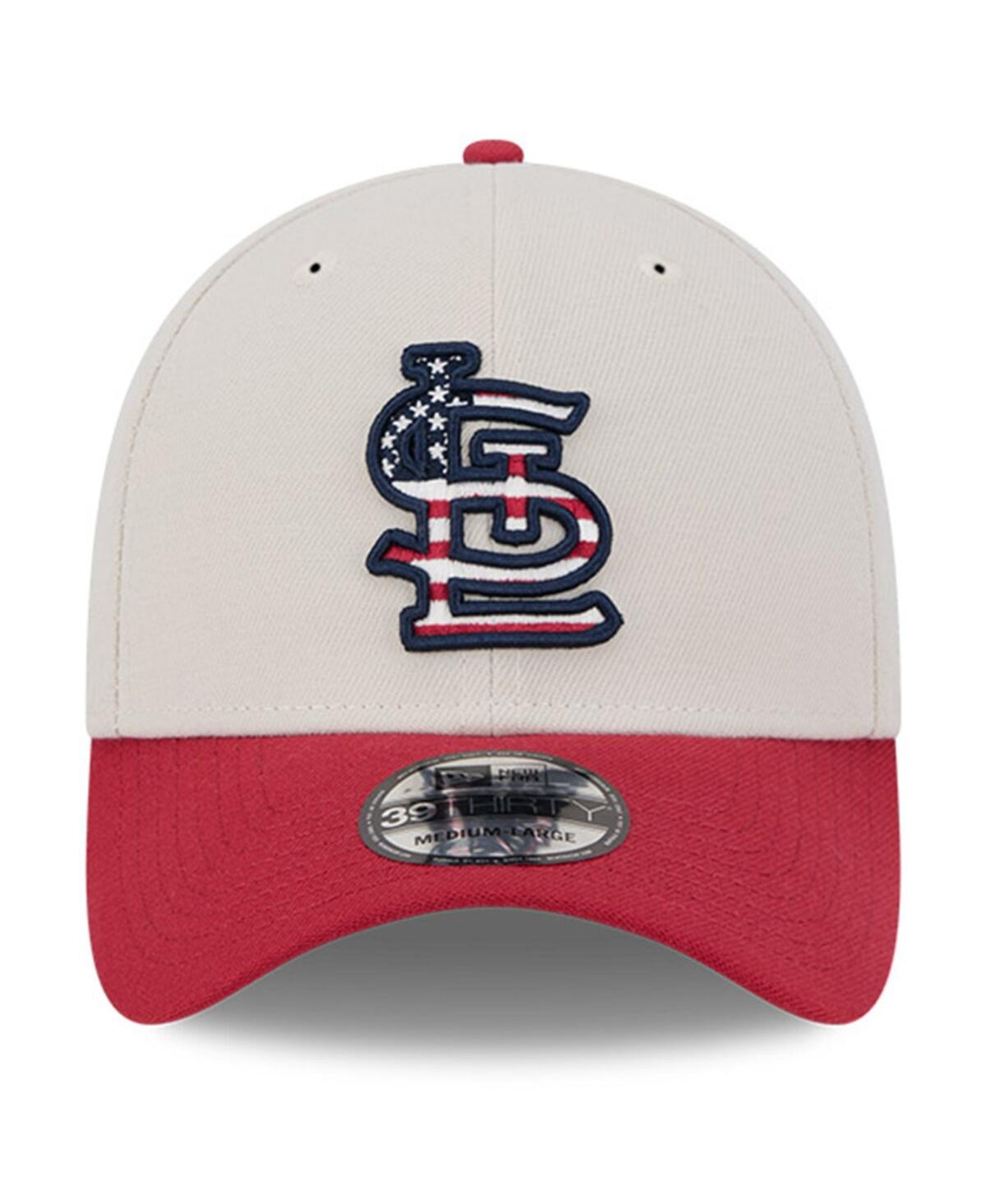 New Era Men's Red St. Louis Cardinals 2024 Fourth of July 39THIRTY Flex Hat