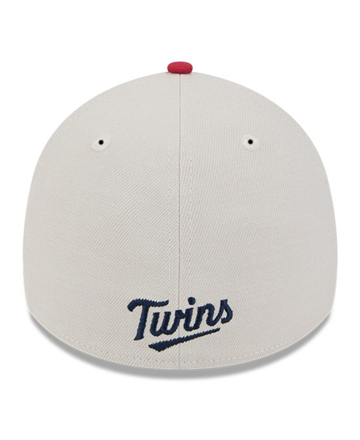 NEW ERA MEN'S RED MINNESOTA TWINS 2024 FOURTH OF JULY 39THIRTY FLEX HAT 