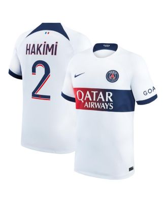 Nike Men's Achraf Hakimi White Paris Saint-Germain 2023/24 Away