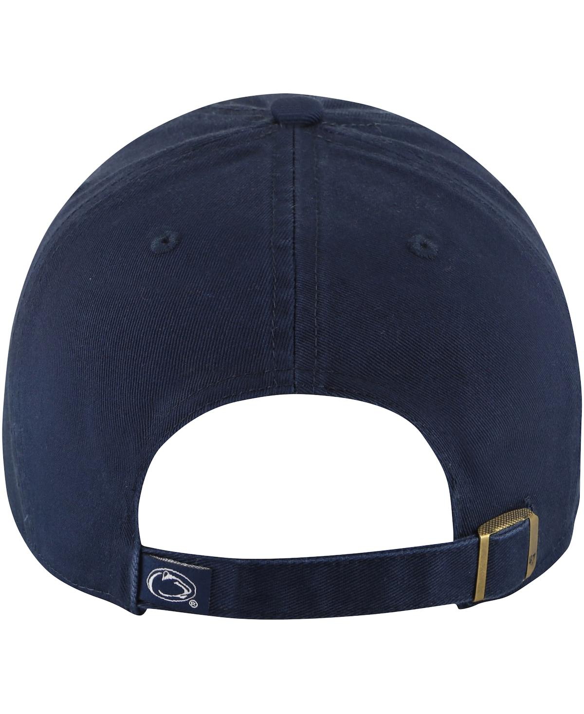 47 Brand Women's Navy Penn State Nittany Lions Sidney Clean Up Adjustable Hat In Navy