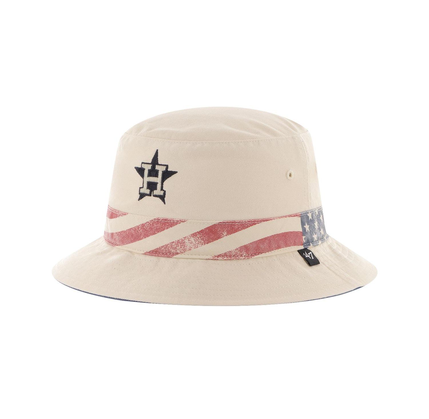 Men's Khaki Houston Astros Glory Daze Bucket Hat