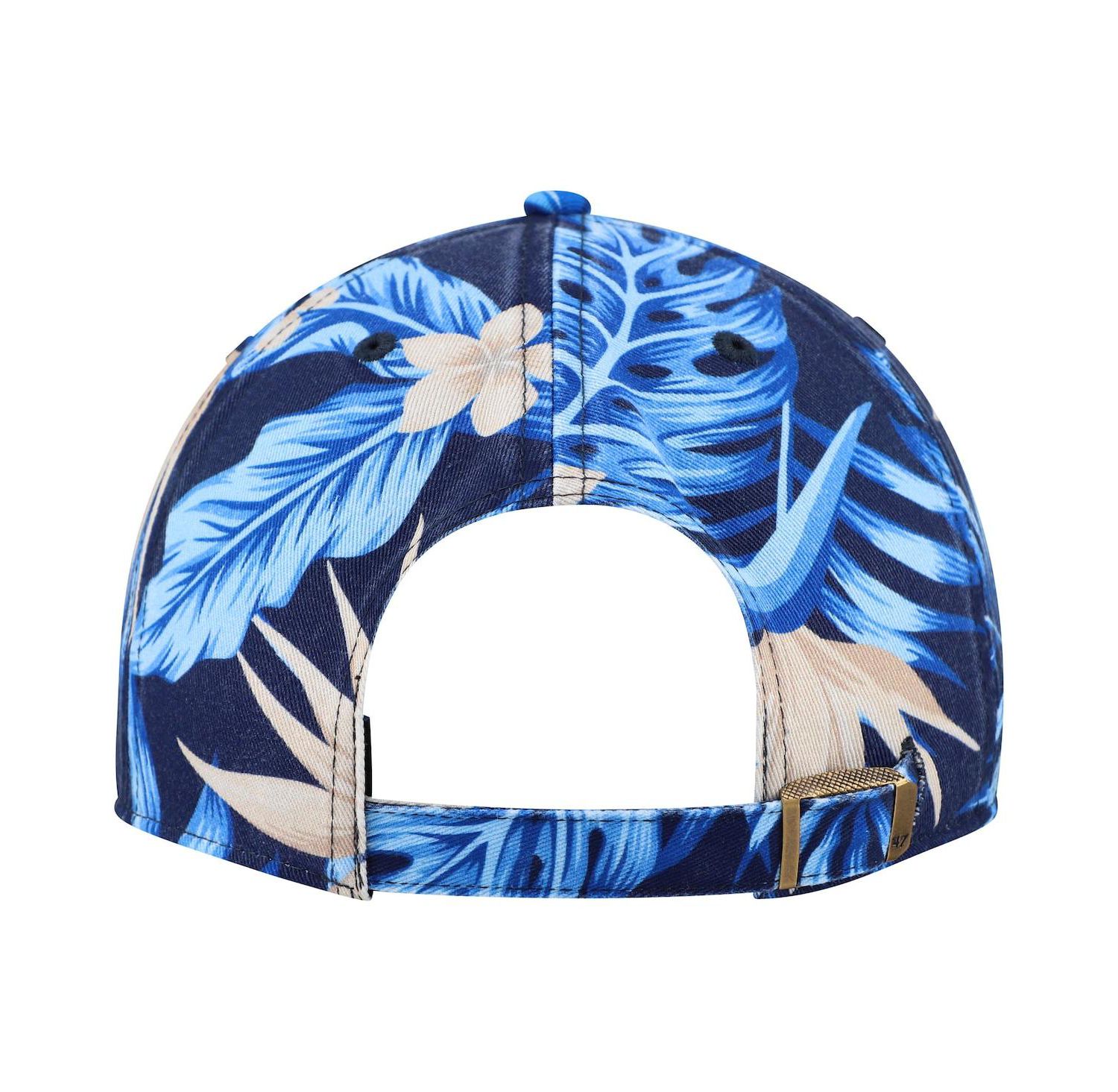 Men's Navy New Orleans Pelicans Tropicalia Floral Clean Up Adjustable Hat