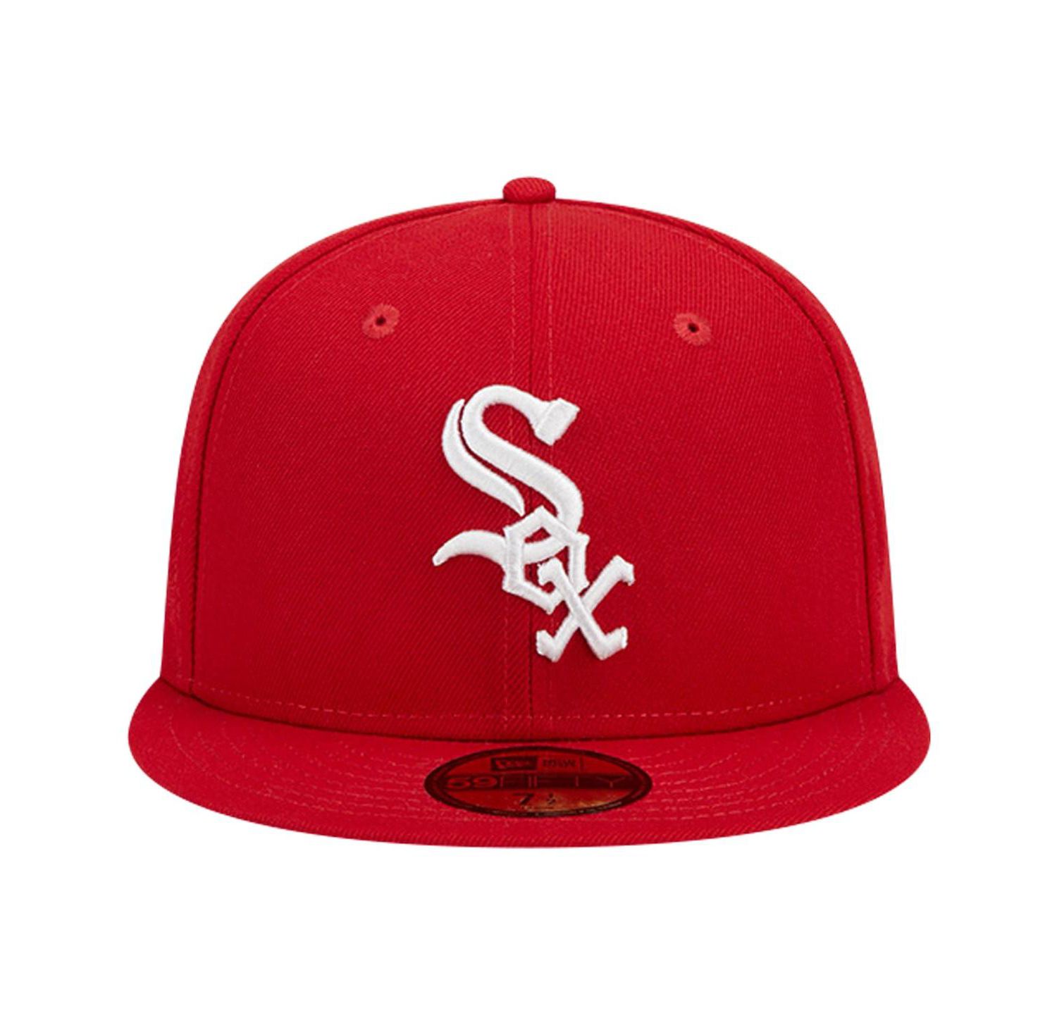 Men's Red Chicago White Sox Logo 59FIFTY Fitted Hat