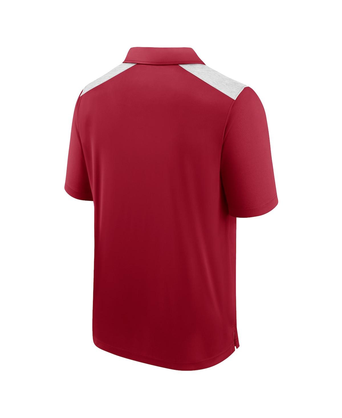 Fanatics Men's Scarlet San Francisco 49ers Primary Polo Shirt In Scarlet