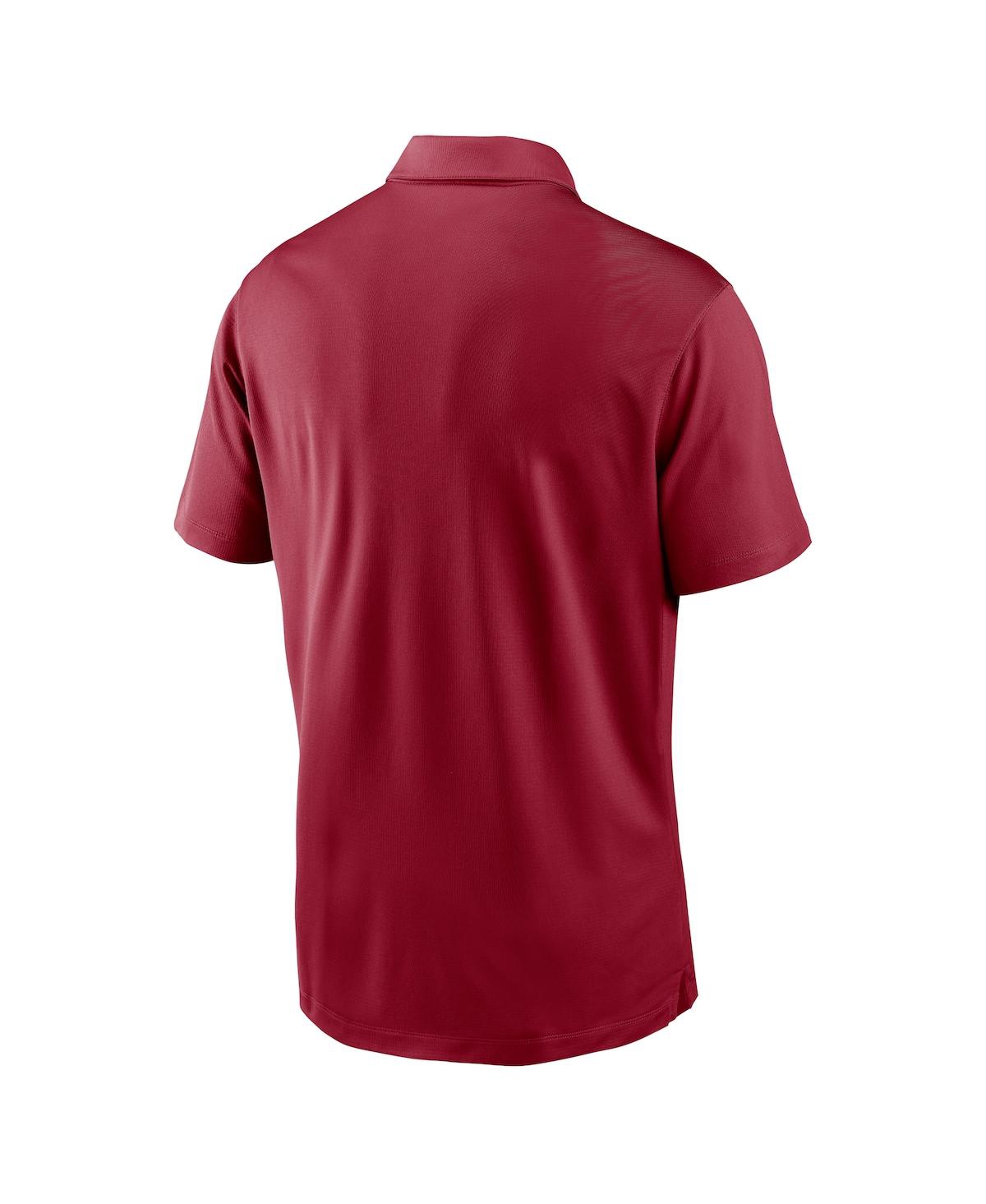 Nike Men's Cardinal Stanford Cardinal Primetime Franchise Performance Polo Shirt In Cardinal