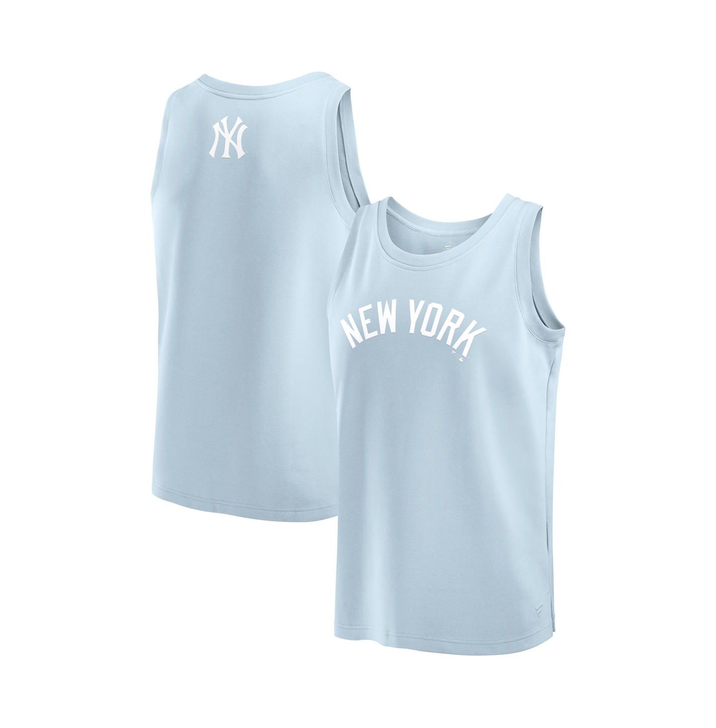 Мужской топ Fanatics Light Blue New York Yankees Elements — фото 1