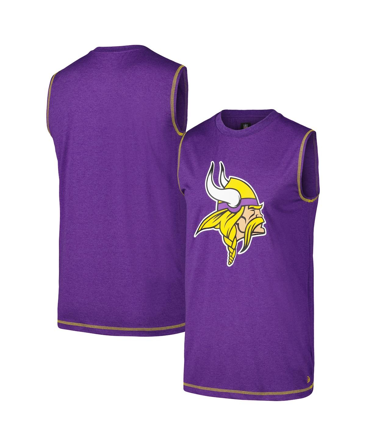 NEW ERA MEN'S PURPLE MINNESOTA VIKINGS TANK TOP 