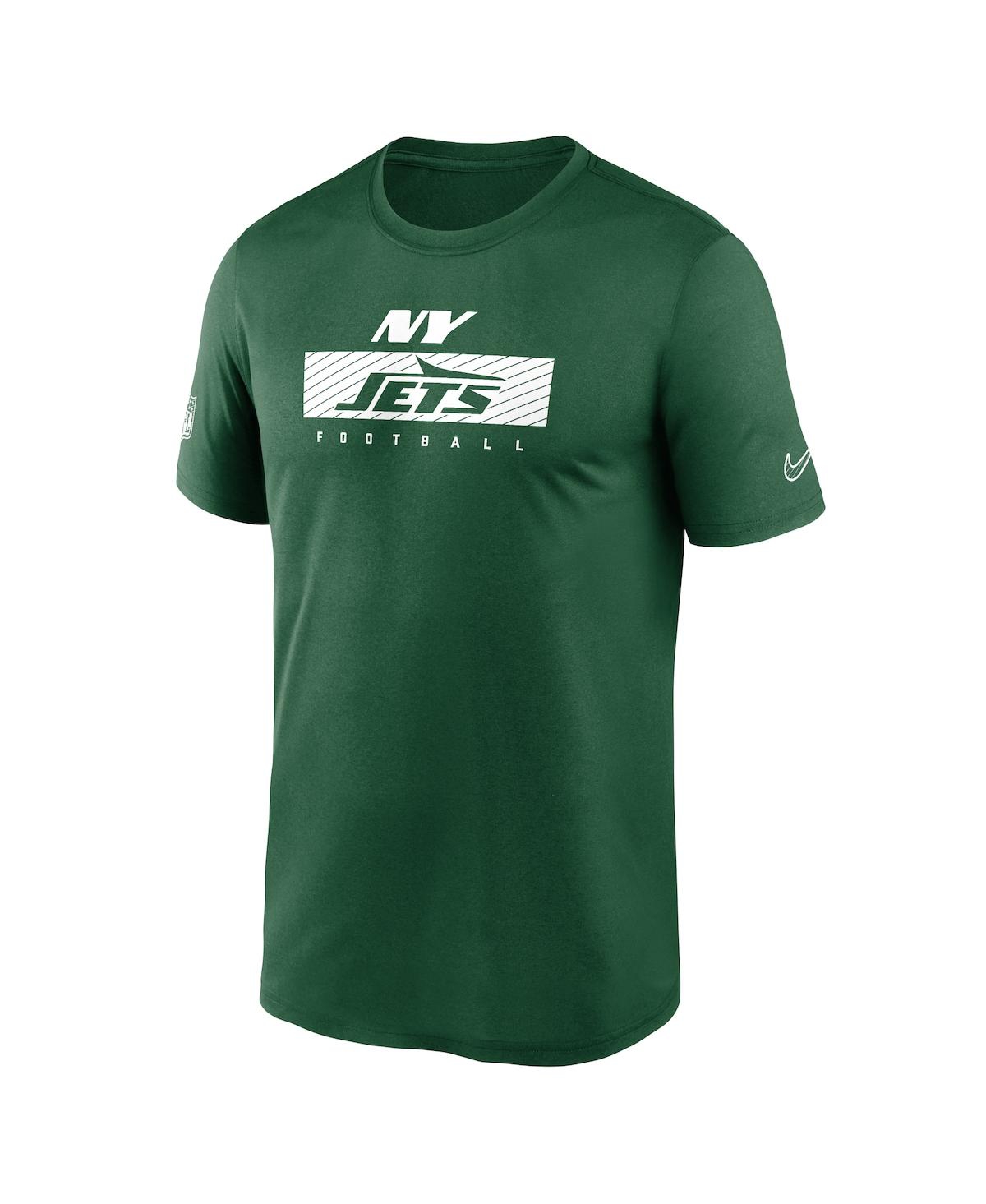 Nike Men'sNew York Jets Sideline Legend Performance T-Shirt - Green