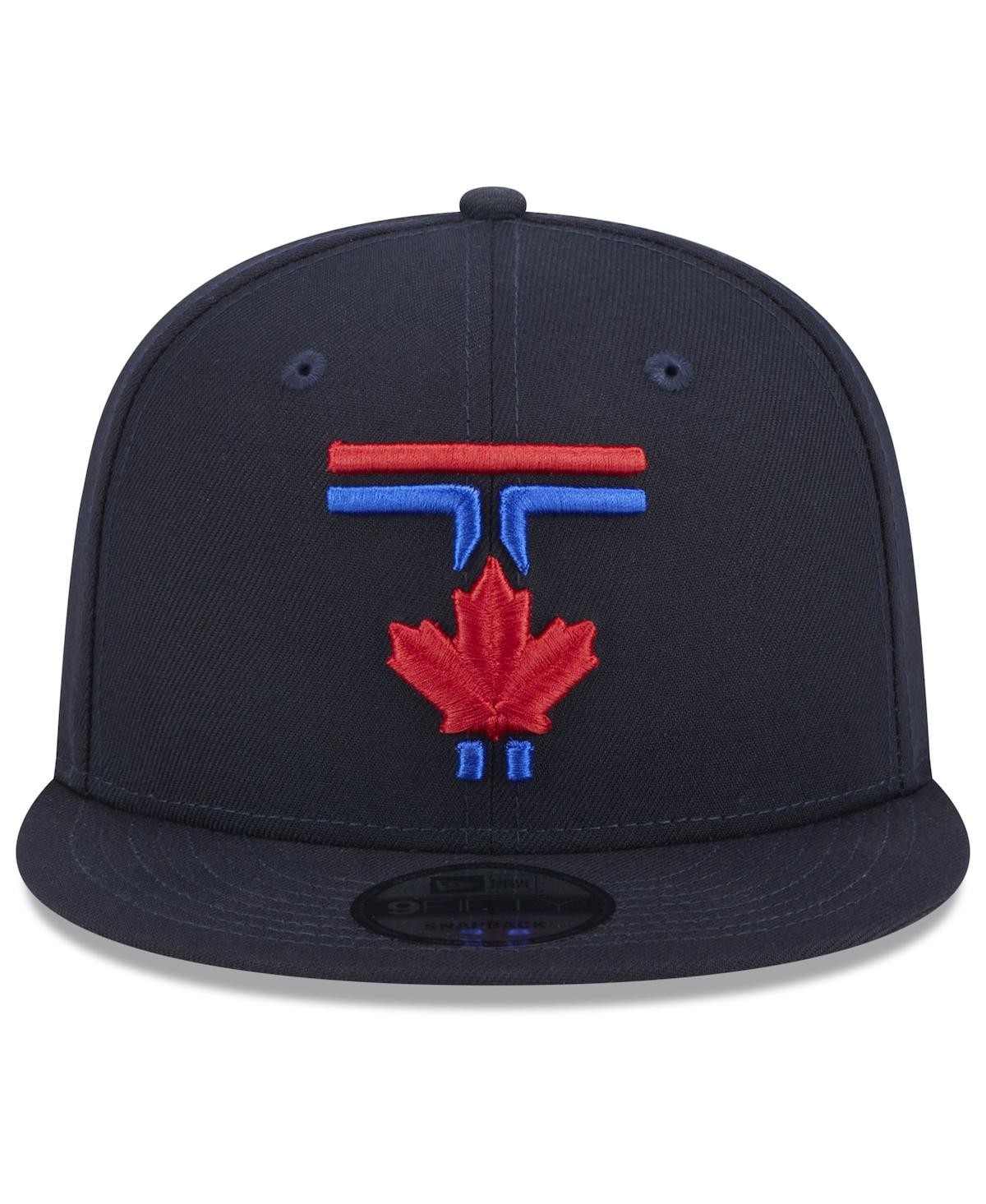 New Era Men's Navy Toronto Blue Jays 2024 City Connect 9fifty Snapback Hat In Navy