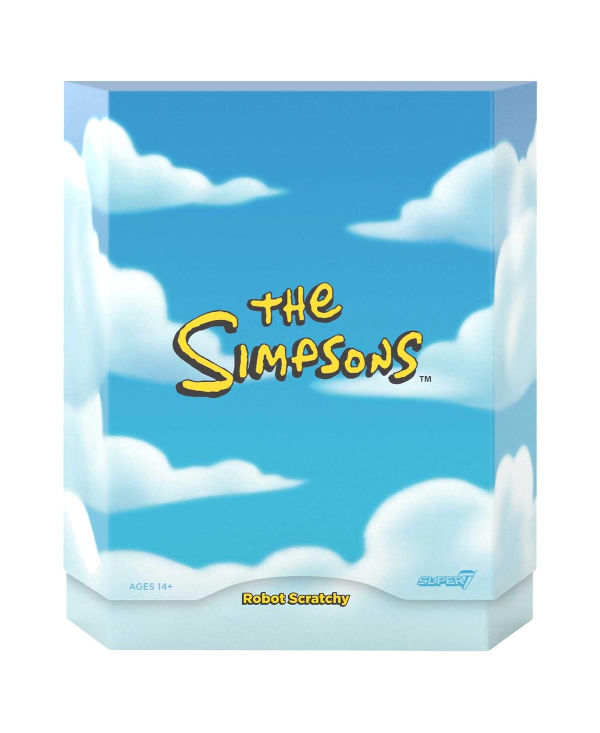 Super7 Super 7 The Simpsons Robot Scratchy Ultimates Figure In No Color
