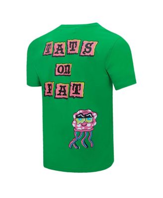 Men's Kelly Green SpongeBob SquarePants Krustypants Patrick Star T-Shirt