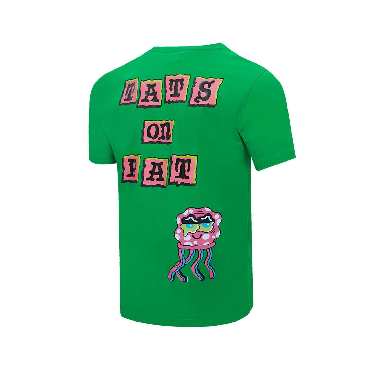 Men's Kelly Green SpongeBob SquarePants Krustypants Patrick Star T-Shirt