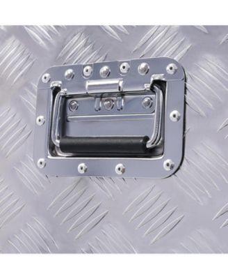  48"(L) x 15"(W) x 15"(H) Premium Aluminum Tool Box for Trucks, Trailers, and Garages