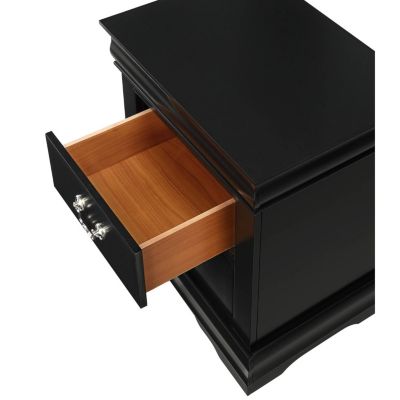 Elegant Louis Philip Nightstand with Ample Storage