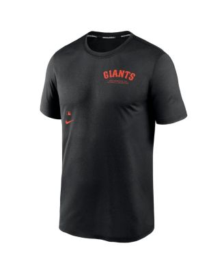Men's Black San Francisco Giants Authentic Collection Early Work Tri-Blend Performance T-Shirt