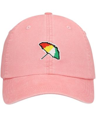 Men's Light Pink Arnold Palmer Pixel Umbrella Adjustable Hat
