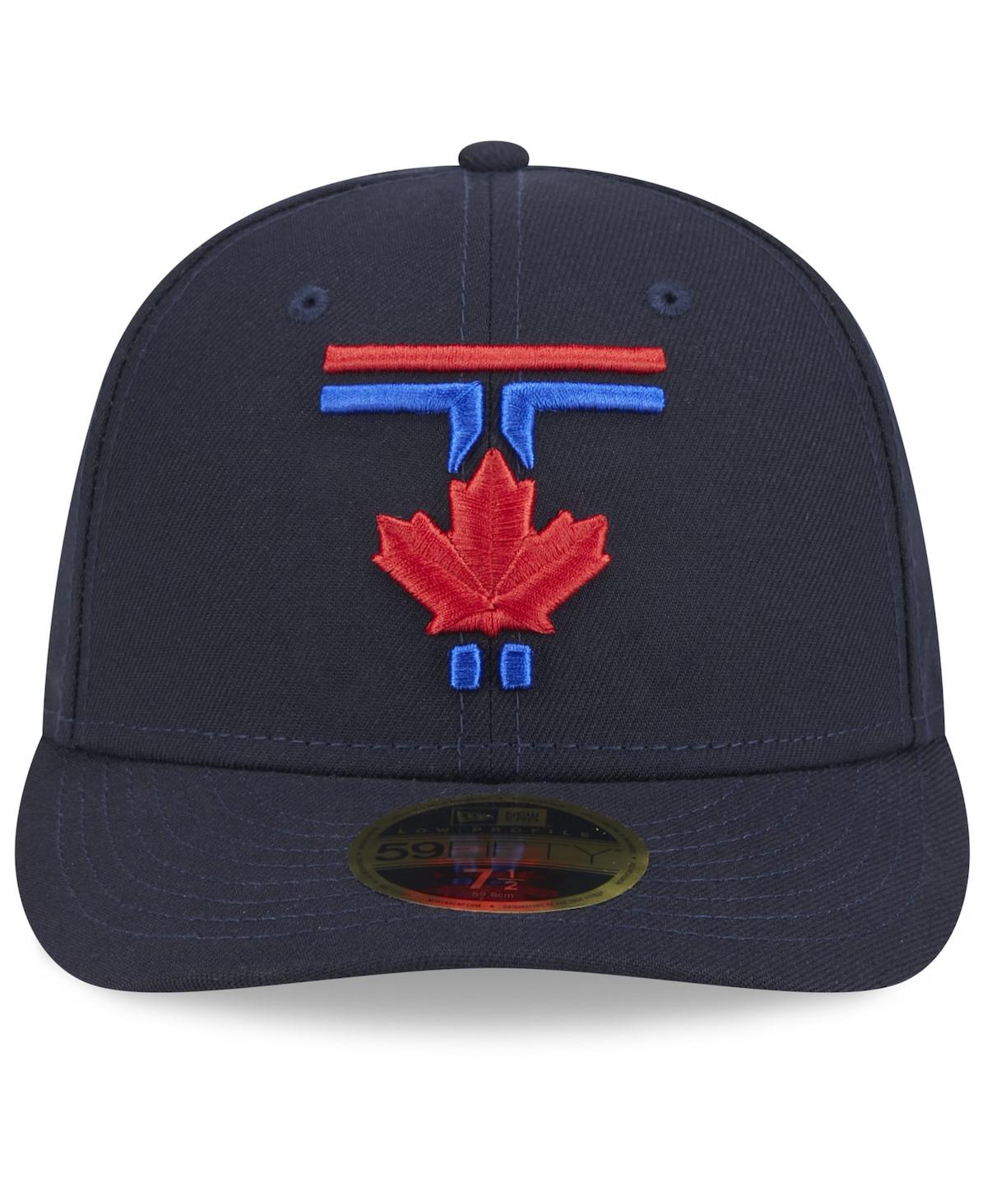 New Era Men's Royal Toronto Blue Jays 2024 City Connect Low Profile 59fifty Fitted Hat In Navy