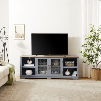 Streamdale Multi-Purpose TV Stand with Ample Storage for 80" TVs