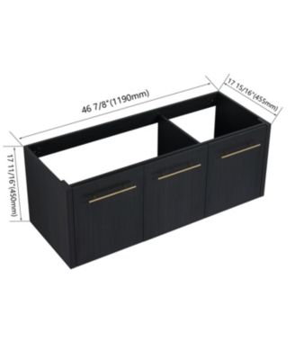 48" Wall-Mount Vanity Cabinet