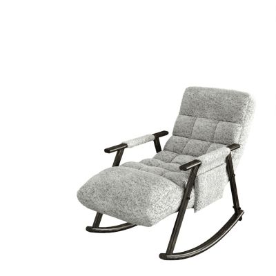   Standard Size   Fabric Upholstery   Adjustable Rocking Design, Comfort & Stability Features  Rocking Chair