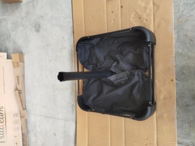 15ft Double-Sided Market Umbrella with Crank Lift for Ample Shade