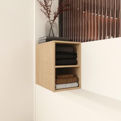 Wall Mount Storage Shelves (12") for Small Bathrooms