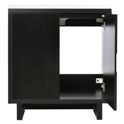 Premium Solid Wood Bathroom Vanity (30")