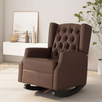 Corner Rocking Chair for Cozy Sleep