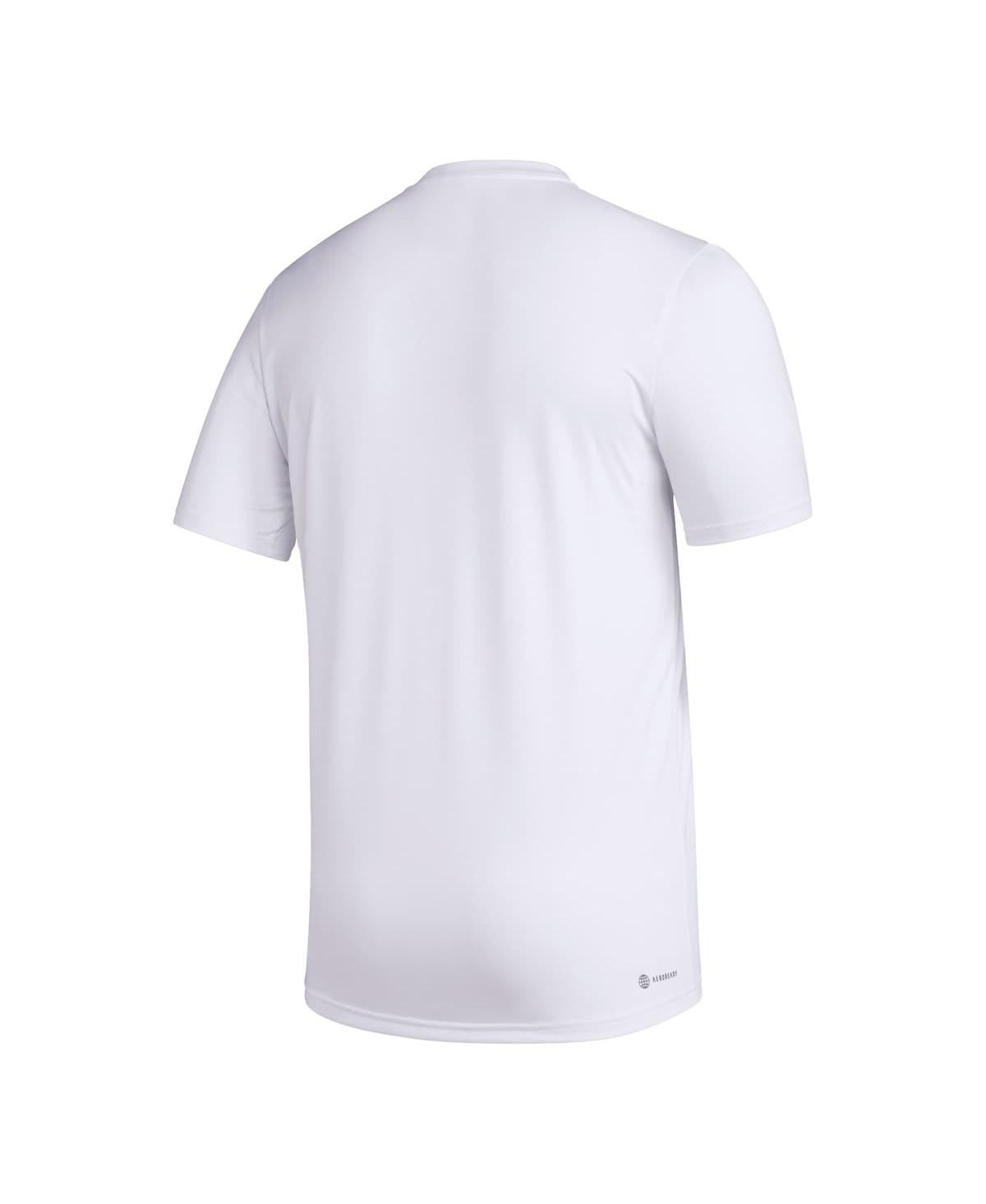 Adidas Men's x Rich Mnisi Pride CollectionNebraska Huskers Pregame Aeroready T-Shirt - White
