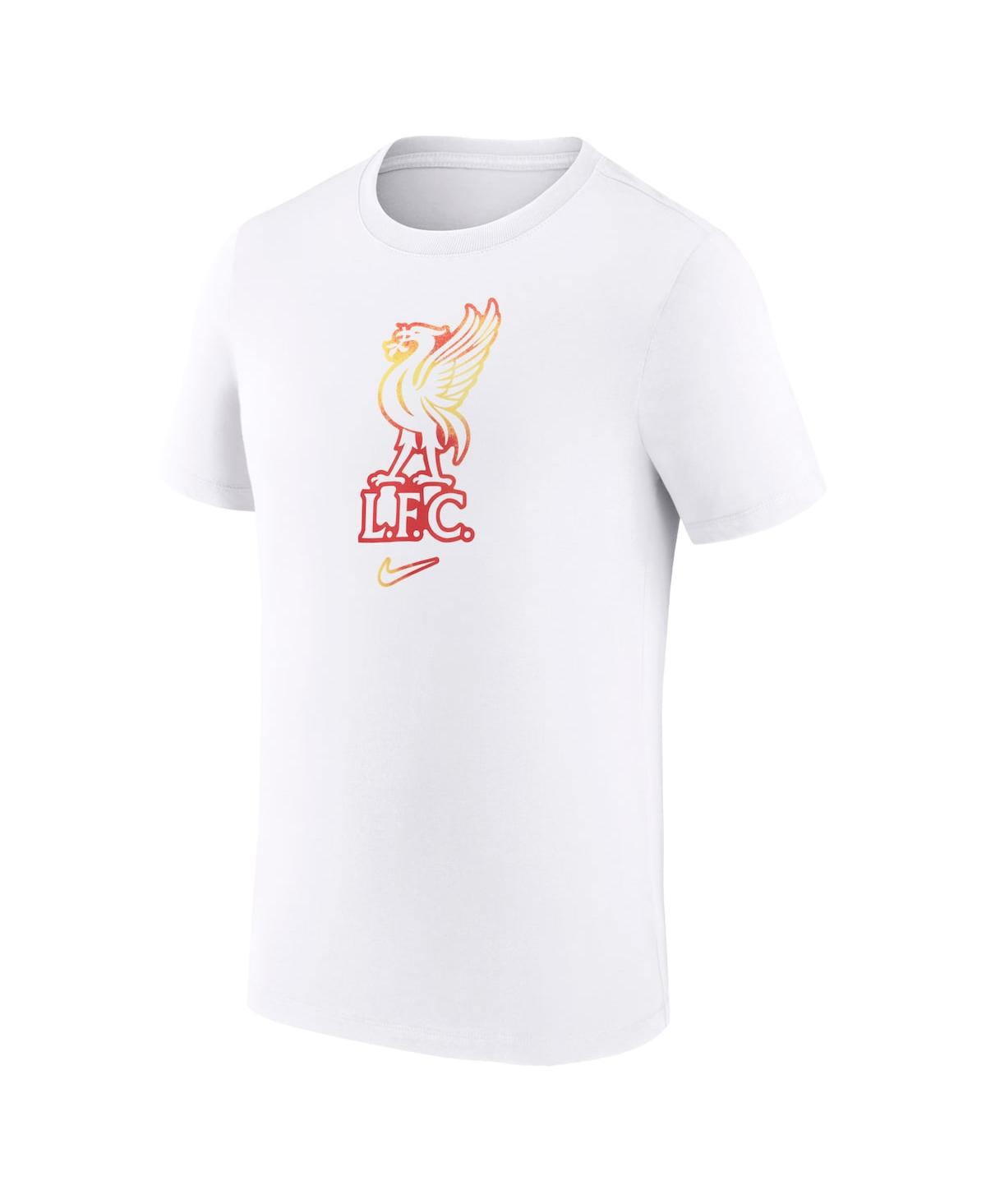 Nike Men'sLiverpool Crest T-Shirt - White